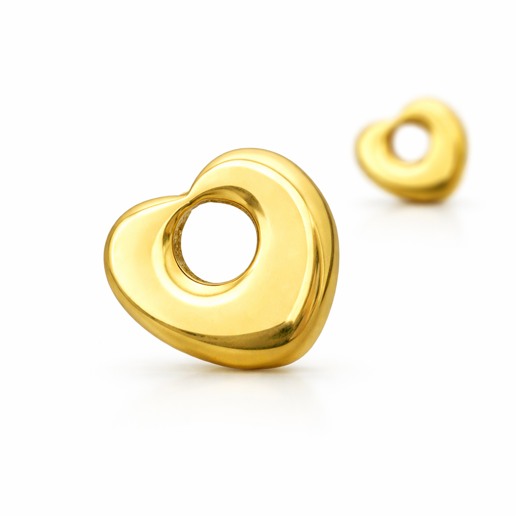Gold Plated Earrings Studs for Women | EVYRAA