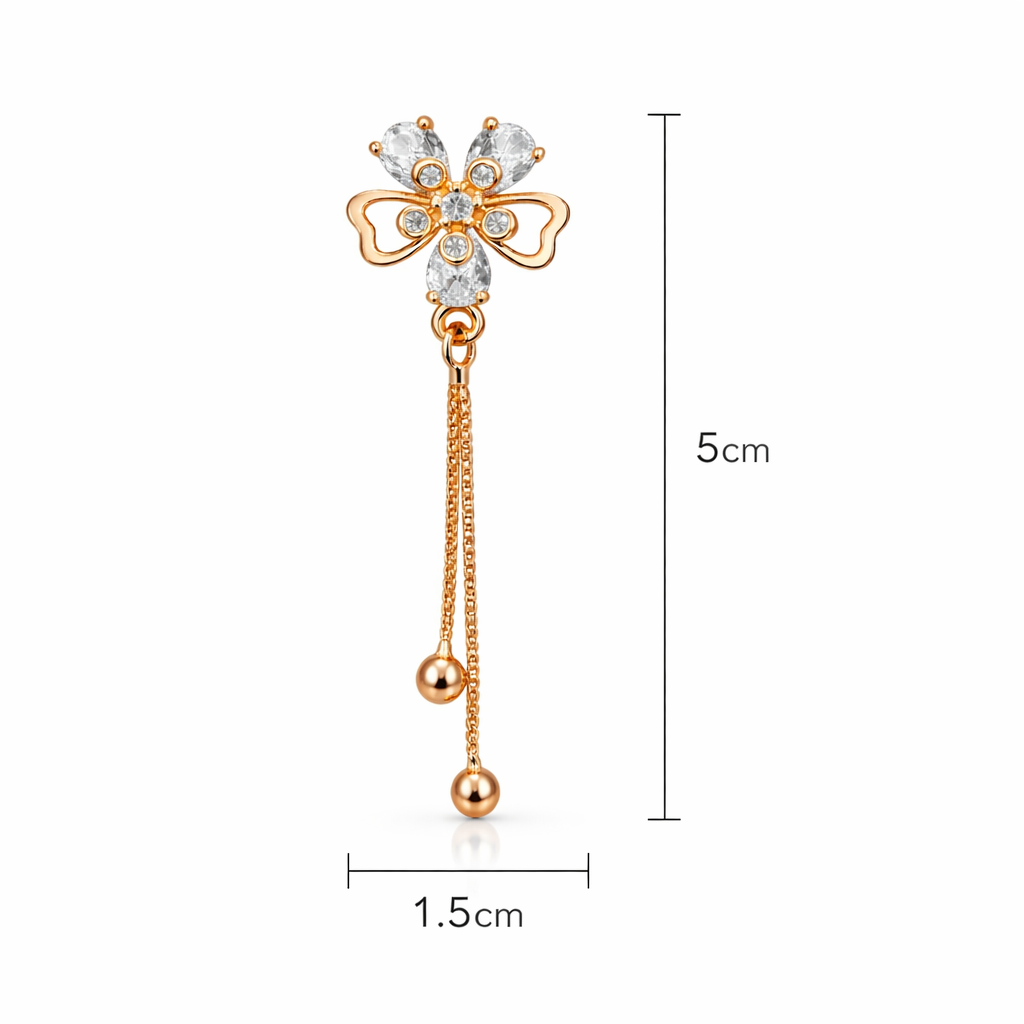 rose-gold-imitation-earrings-size-measurement-women-evyraa